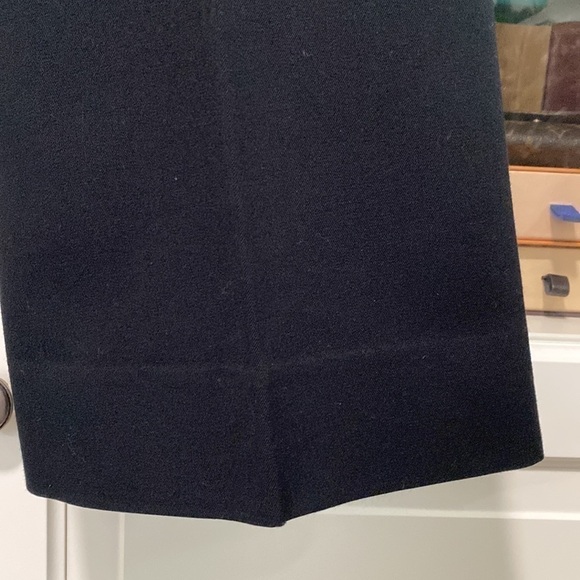 Maurices Black Wide Band Stretch Dress Pants Trousers Bootcut Flare Like New 7/8 - Picture 15 of 16